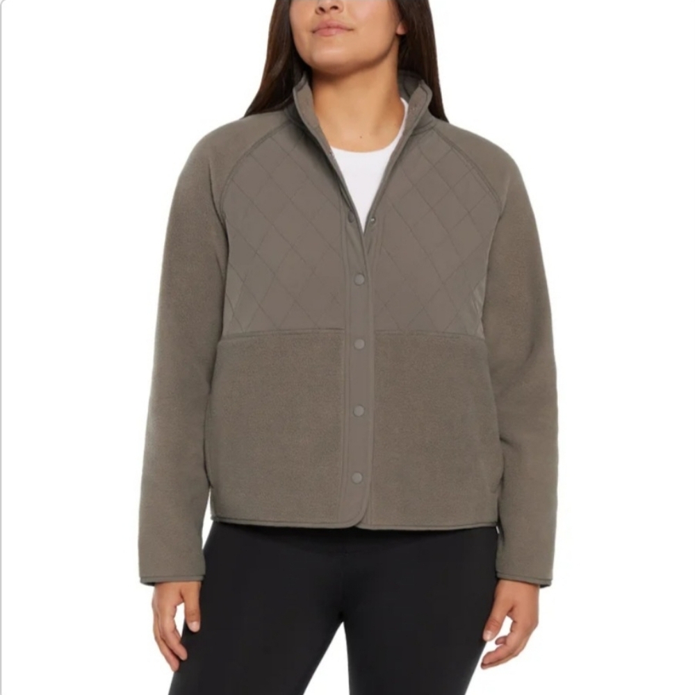 GAP Women's Quilted Gray Jacket